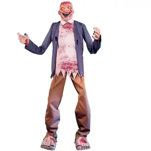 Espa Halloweendecoratie Staand: Zombie met licht, geluid & beweging (215cm) pas cher