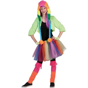 Jupe Tulle Multicolore - Femme pas cher