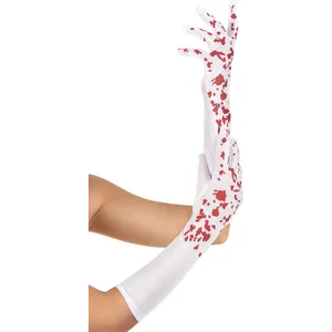 Espa Bebloede witte handschoenen voor dames pas cher