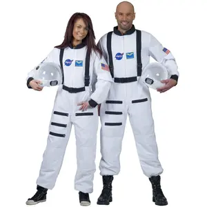 Funny Fashion Verkleedpak ruimtevaarder astronaut man vrouw unisex Space Shuttle Commandant MVendu parbol