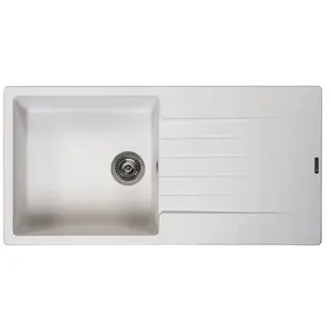 Reginox Harlem 10 spoelbak 100x50cm Pure WhiteVendu parbol