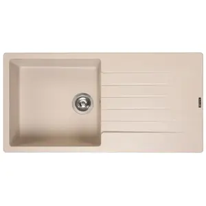 Reginox Harlem 10 spoelbak 100x50cm Caffe SilveryVendu parbol