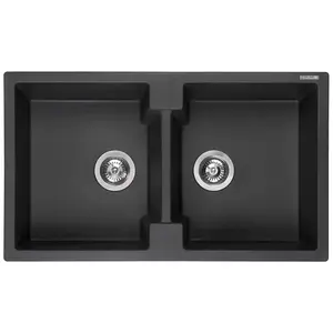 Reginox AMSTERDAM 20 Black Silvery Spoelbak