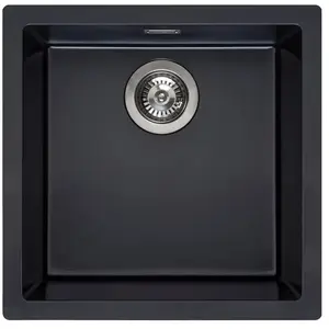 Reginox Spoelbak Amsterdam 40 Pure Black 40x40
