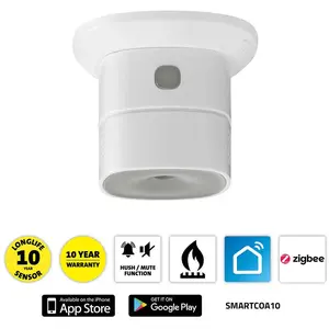 Comparateur de prix : Alecto Détecteur intelligent de monoxyde de carbone SMARTCOA10 Blanc