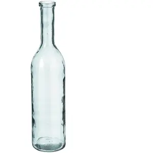 Mica Decorations Rioja Vase de Bouteille - H75 x Ø18 cm - Transparent pas cher