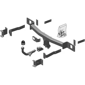 Afneembare trekhaak 389300 Brink