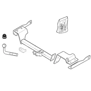 Vaste trekhaak 388900 Brink pas cher