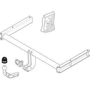 Vaste trekhaak 492500 Brink pas cher