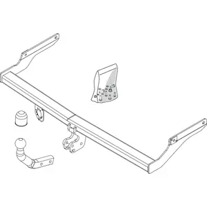 Vaste trekhaak 406900 Brink