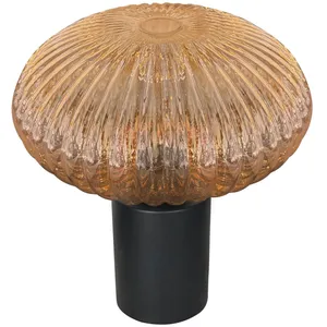 Steinhauer - lampe de table - Bloeba - ambre - verre plastique pas cher