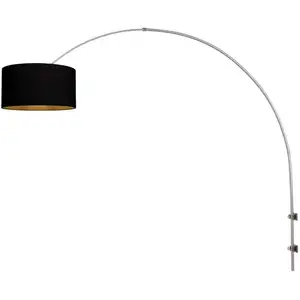 Comparateur de prix : Steinhauer - applique murale - Sparkled Light - acier - lin métal
