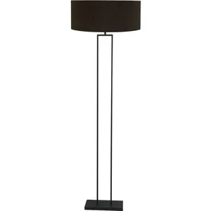 Comparateur de prix : Steinhauer - lampadaire - Stang - noir - lin métal - Ø 50cm - E27