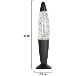 Mexlite - lampe de table - Volcan - noir - plastique métal - Ø pas cher
