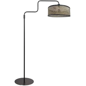 Comparateur de prix : Steinhauer - lampadaire - Bloeba - noir - bambou métal - Ø 40cm -