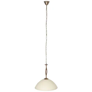 Comparateur de prix : Steinhauer - suspension - Anthea - bronze - verre - E27 - 4327BR