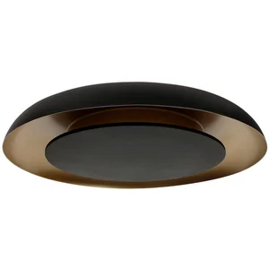Steinhauer - plafonnier - Golden Veil - noir - métal - Ø 40cm - pas cher
