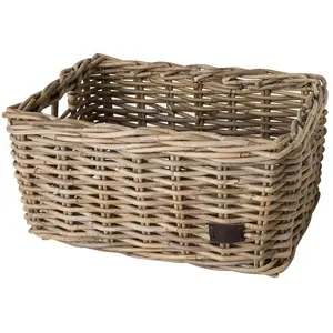 Comparateur de prix : Fastrider Zeno Rotan Fietsmand - Naturel - 26L - Handgemaakt