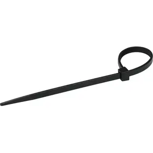 WKK Kabelbinders 4.8 x 250 mm - zwart - zak 100 stuks - Tiewraps - Binders pas cher