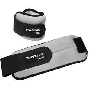 Comparateur de prix : TUNTURI Poids souples poignet cheville Gris 1 kg x 2