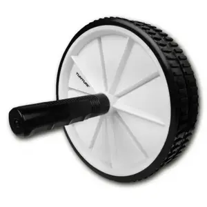 Tunturi Tunturi Double Roue Abdos Deluxe Noir pas cher