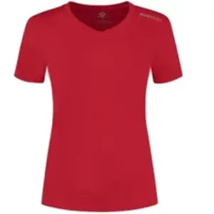 Rogelli Sportshirt Dames Korte Mouwen - Hardloopshirt - Rood - L