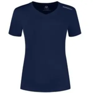 Rogelli Sportshirt Dames Korte Mouwen - Hardloopshirt - Blauw - Maat M