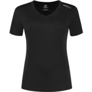 Rogelli Sportshirt Dames Korte Mouwen - Hardloopshirt - Zwart - M