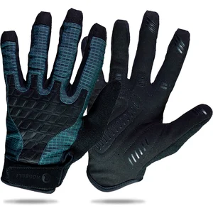 Rogelli Adventure MTB Handschoenen - Unisex - Zwart/Grijs - Maat L pas cher