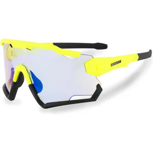 Rogelli Switch Sportbril - Fietsbril - Unisex - Fluor, Zwart - Maat ONE SIZE pas cher