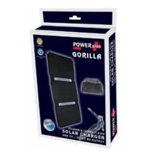 EQWERGY GORILLA / PANNEAU SOLAIRE 20 W - CHARGEUR USB 5V ET DC 14.8V pas cher