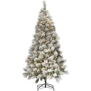 Royal Christmas Kunstkerstboom Chicago 180 cm met sneeuw | inclusief L... pas cher
