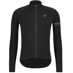 AGU Thermo Fietsshirt Lange Mouwen Essential Heren - Zwart - M pas cher