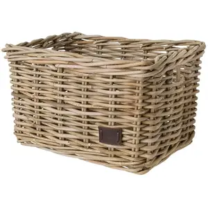 Fastrider Zeno Rotan Fietsmand - Naturel - 17L - HandgemaaktVendu parcdiscount