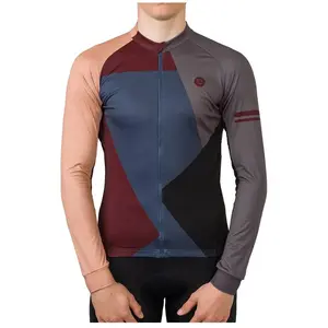 AGU Cubism Fietsshirt Lange Mouwen Trend Heren - Leather - S pas cher