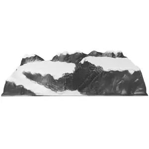 Paesaggio Ghiacciaio 78x25cm Myvillage My33 Accessori Presepe Nordico pas cher