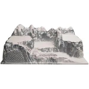 My Village | Basis Kerstdorp FC Dolomieten | 78 × 38 cm pas cher