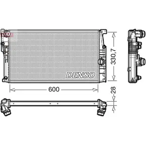 Radiateur DRM05120 Denso pas cher
