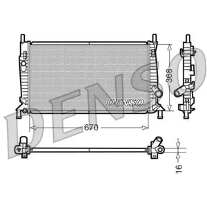 DENSO Radiateur moteur pour MAZDA: 5, 3 & FORD: Focus, C-Max & VOLVO: ...Vendu paroscaro