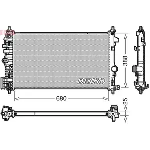 Radiateur DRM20108 Denso pas cher