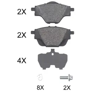 ABS Remblokken set pas cher