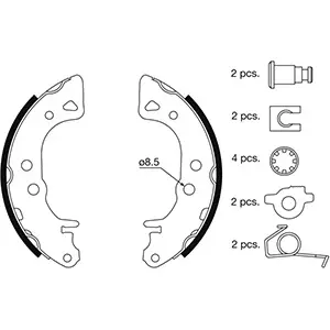 Comparateur de prix : ABS All Brake Systems Remschoenset