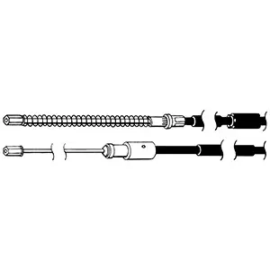 Comparateur de prix : ABS All Brake Systems Handremkabel