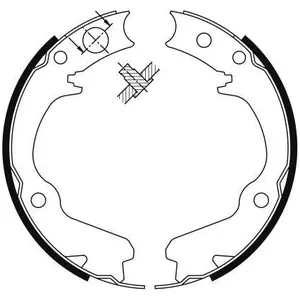 Comparateur de prix : ABS All Brake Systems Remschoenset parkeerrem