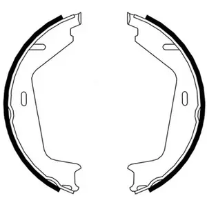 Comparateur de prix : ABS All Brake Systems Remschoenset parkeerrem