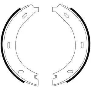 Comparateur de prix : ABS All Brake Systems Remschoenset parkeerrem