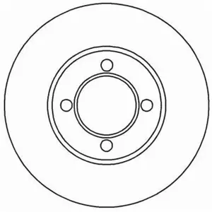 Remschijf 15837 ABS pas cher