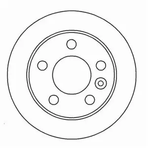 Remschijf 15811 ABS pas cher