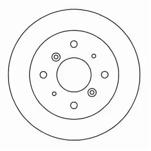 Remschijf 15628 ABS pas cher