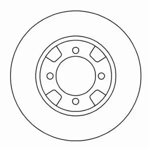 Remschijf 15509 ABS pas cher
